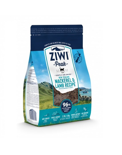 ZIWIPEAK Cat Hrana uscata pentru pisici, cu macrou si miel 1kg