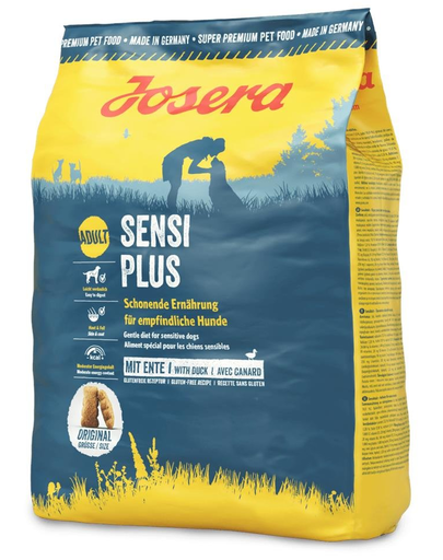 JOSERA Dog Sensiplus 90 gr hrana cu rata pentru caini sensibili