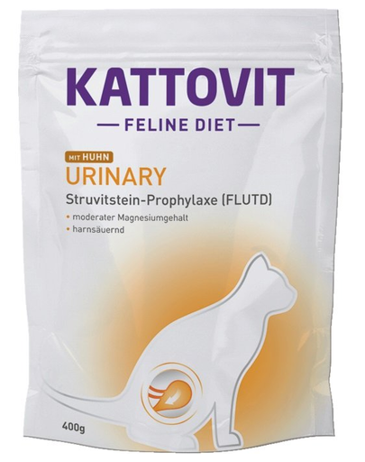KATTOVIT Feline Diet Urinary Chicken hrana uscata dietetica pentru pisici cu afectiuni urinare, cu pui 400 g