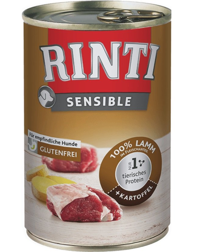 RINTI Sensible hrana caini, miel si cartofi 400 g
