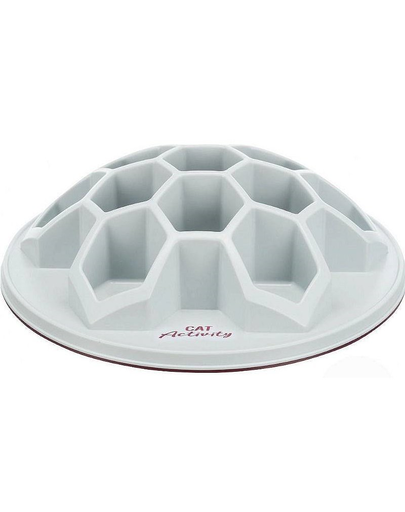TRIXIE Cat Activity Snack Hive XXL joc strategie pisici, gri deschis o 35 cm