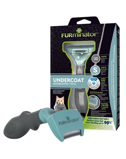 FURMINATOR Undercoat deShedding pentru pisici cu parul lung Mic