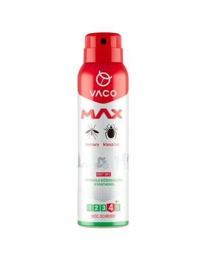 VACO Max Deet 30% Repelent lichid pentru tantari si capuse 80 ml