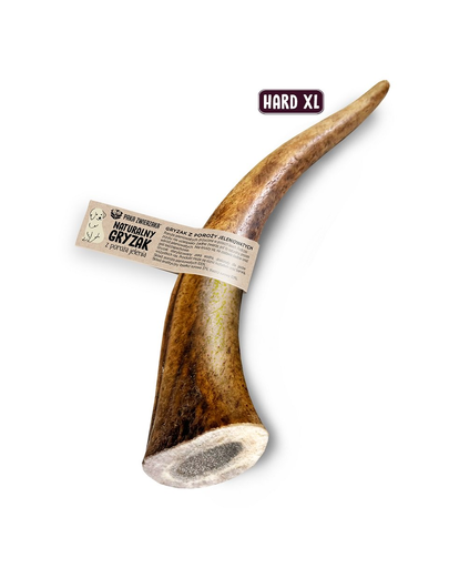 PAKA ZWIERZAKA Hard Recompensa pentru caini adulti, corn de cerb XL 18 cm