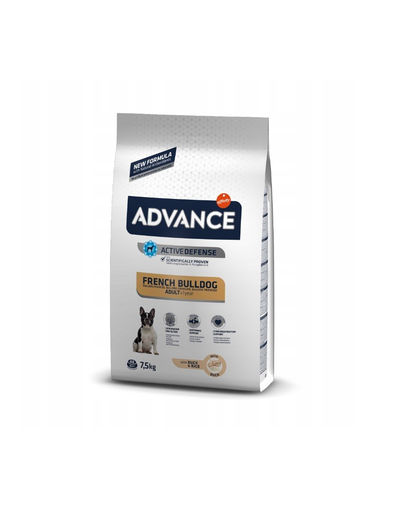 ADVANCE French Bulldog 7,5kg hrana uscata pentru bulldog francez