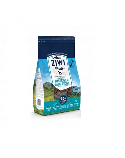 ZIWIPEAK Dog Hrana uscata pentru caini, cu macrou si miel 4 kg