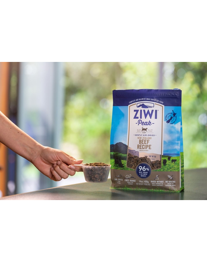 ZIWIPEAK Cat Hrana uscata pentru pisici, cu vita 400 g