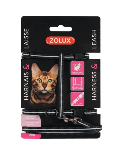 ZOLUX Set ham si lesa pisica, negru