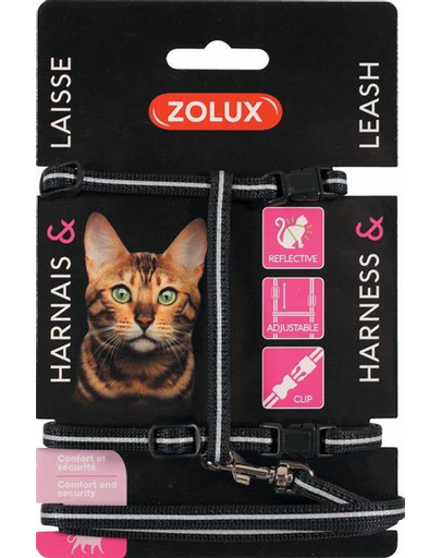 ZOLUX Set lesa si ham pisici, rosu