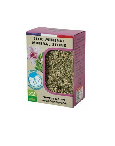 ZOLUX EDEN cuburi minerale pentru rozatoare, cu nalba, 2 x 100g