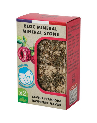 ZOLUX EDEN cuburi minerale cu zmeura pentru rozatoare 2x 100g