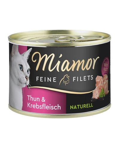 MIAMOR Feline Hrana umeda pisica, cu ton si crab in sos propriu 100 g