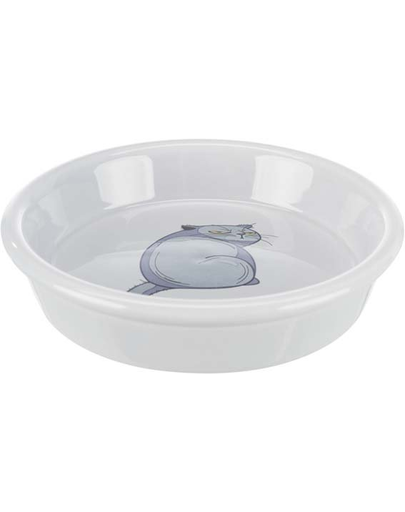 TRIXIE Bol ceramic pentru pisici 0,25L/diam.13cm
