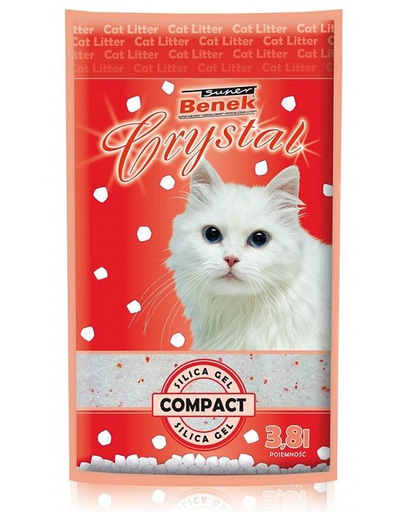 BENEK Nisip litieră Super Benek Crystal Compact 13 kg
