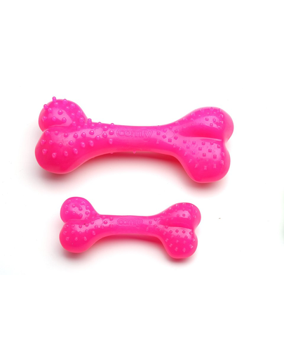 COMFY Jucărie Mint Dental bone roz 16,5 cm