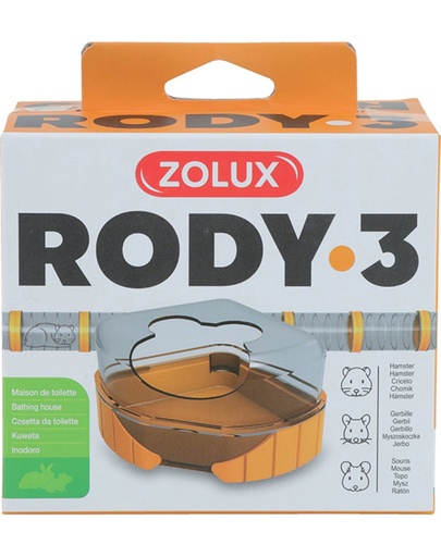 ZOLUX Toaletă RODY3 galben