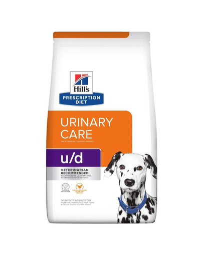 HILL\'S Prescription Diet Canine U/D Urinary Care hrana dietetica pentru caini cu afectiuni rezultate din urolitiaza 10 kg