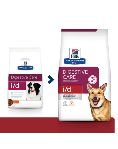 HILL'S Prescription Diet Canine i/d 4 kg hrana pentru caini cu afectiuni digestive