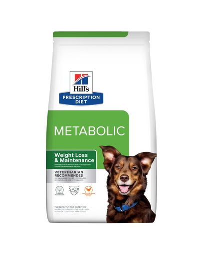 HILL\'S Prescription Diet Canine Metabolic hrana dietetica pentru caini supraponderali 4 kg