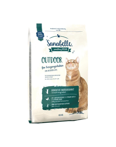 SANABELLE Hrana uscata pisici outdoor, cu pasare 10 kg