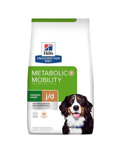 HILL\'S Prescription Diet Canine Metabolic + Mobility 4 kg hrana uscata pentru caini