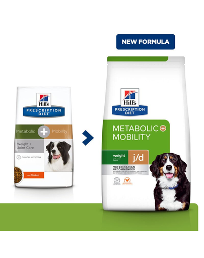 HILL'S Prescription Diet Canine Metabolic + Mobility 4 kg hrana uscata pentru caini