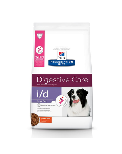HILL'S Prescription Diet Digestive Care i/d ActivBiome Canine Low Fat chicken 1,5 kg hrana pentru caini cu sistem digestiv sensibil