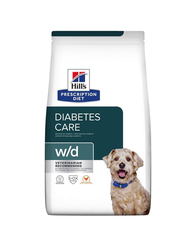 HILL\'S Prescription Diet w/d Canine 4 kg hrana uscata caini cu diabet