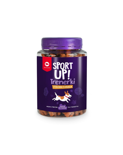 MACED SPORT UP Recompense caini, cu ulei de somon 300g