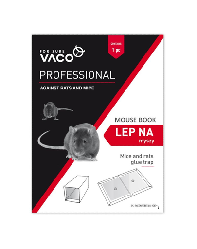 VACO Professional MauseBook Capcana pentru soareci sau sobolani 1 buc.