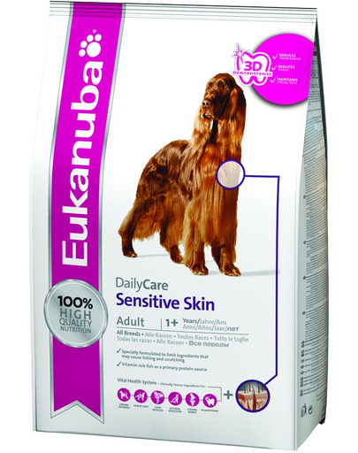 EUKANUBA Daily Care Sensitive Skin 2.3 kg