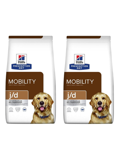 HILL'S Prescription Diet Canine j/d 24 kg (2x12 kg) hrana caini pentru sustinerea mobilitatii