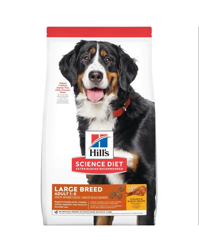 HILL\'S Science Plan Hrana uscata cu pui pentru cainii adulti de talie mare 14kg