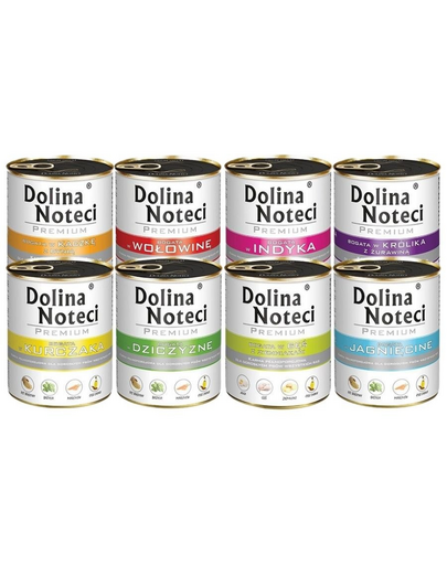 DOLINA NOTECI Premium Mix alimente caini 10x800g fara peste