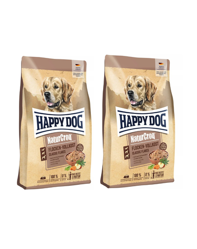 HAPPY DOG NaturCroq Hrana caini sensibili 20 kg  (2 x 10kg) sub forma de fulgi