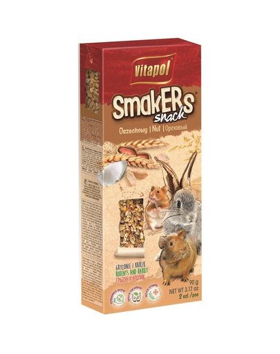 VITAPOL Smakers pentru rozătoare - nuci