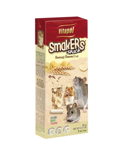 VITAPOL Smakers pentru rozătoare - brânză 2 buc.