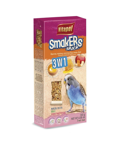 VITAPOL Smakers triplu pentru peruș 130 g