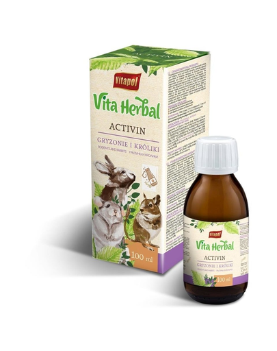 VITAPOL Vita Herbal Vitamine pentru iepuri si rozatoare 100 ml