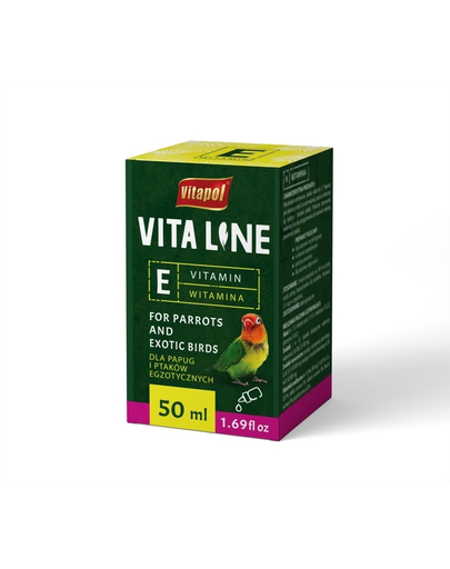 VITAPOL Vitamina E pentru pasari exotice 50ml