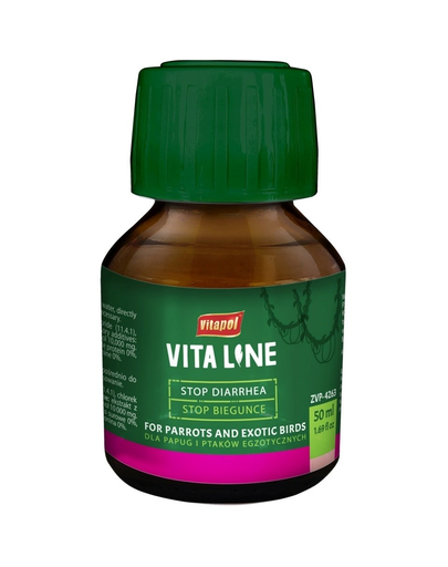VITAPOL Tratament impotriva diareei, pentru pasari exotice 50ml