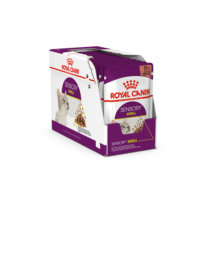 ROYAL CANIN Sensory Smell Gravy hrana umeda pentru pisici, in sos 48x85 g