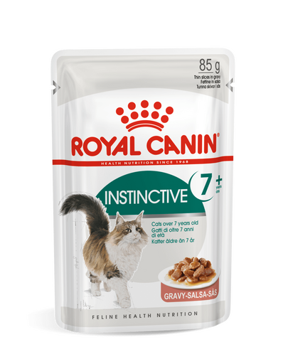 ROYAL CANIN Instinctive 7+ hrana umeda in sos pentru pisica senior 24x85g