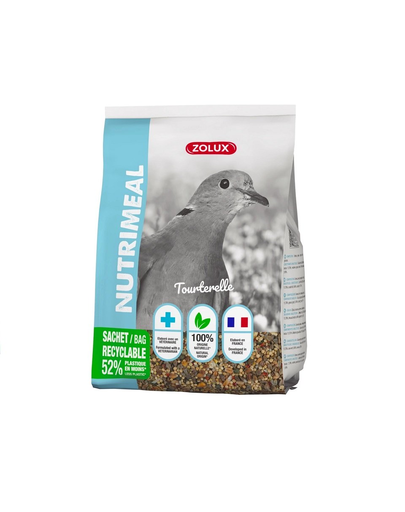 ZOLUX NUTRIMEAL Amestec hrana turturele 800 g