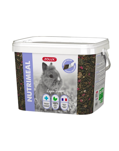 ZOLUX Hrana iepurasi junior NUTRIMEAL 3, greutate 6 kg