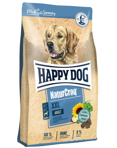 HAPPY DOG NaturCroq XXL Adult Hrana uscata pentru caini adulti de talie foarte mare 15 kg