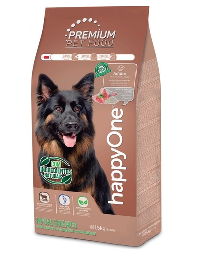 HAPPYONE Adult Dog Hypoallergenic hrana cu miel, pentru caini 15 kg