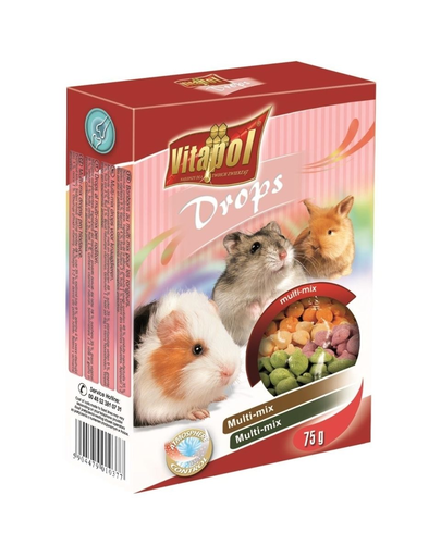 VITAPOL Dropsuri rozatoare mix 75 g