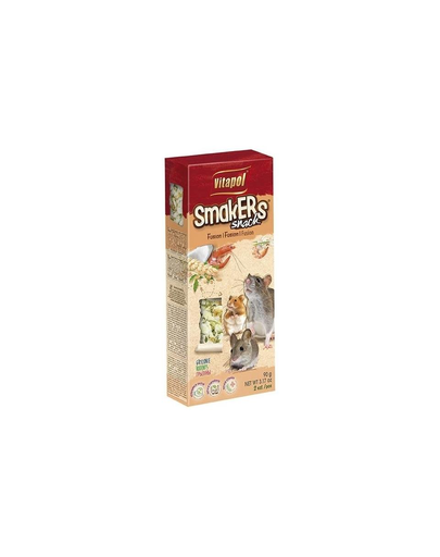 VITAPOL Smakers pentru rozătoare -  cu creveți 2 buc.