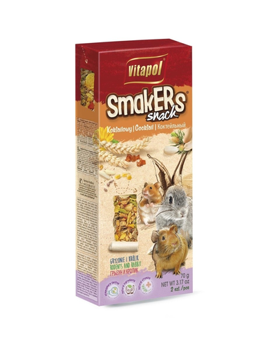 VITAPOL Smakers pentru rozătoare -  cocktail 90 g